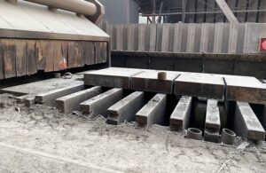 Découpe manuelle et automatique de ferrailles